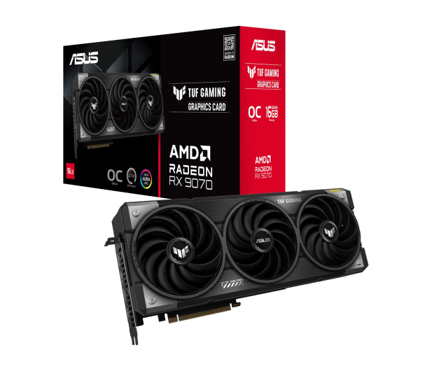 ASUS Radeon RX 9070 TUF Gaming OC 16GB GDDR6 - 1321599 - zdjęcie
